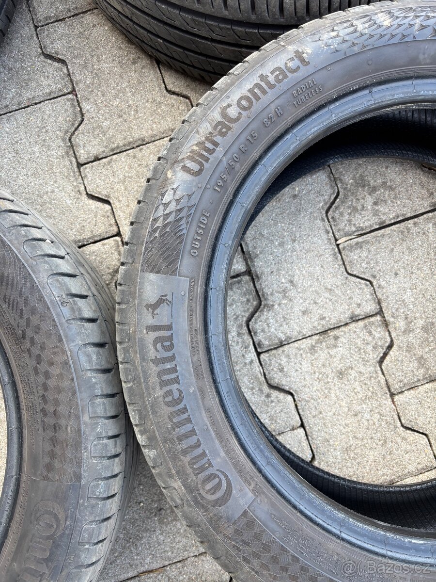 Prodám letní pneu 195/50 R15 - 5