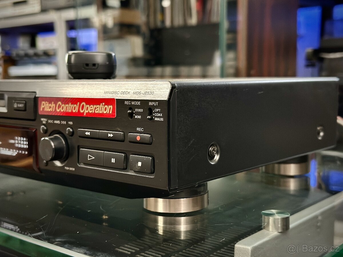 SONY MDS-JE530 (r.1999) digital-in/out, dálka - 5