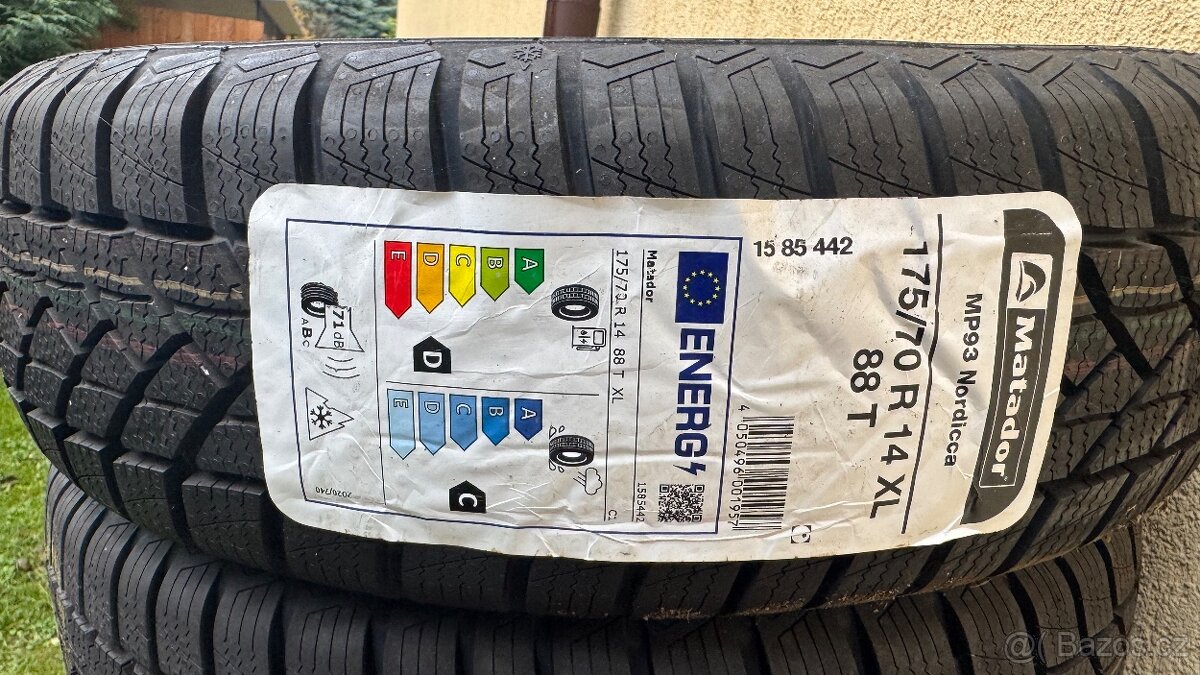 175/70/14 zimní pneu nové Matador Nordicca - 5