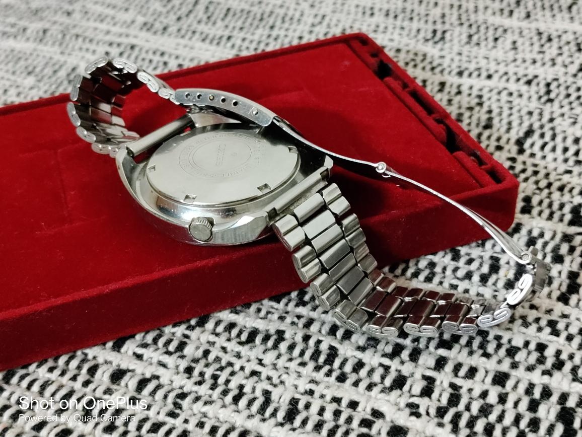 Automaty Seiko Japan cca 1975 vzácnější kurkumový ciferník - 5