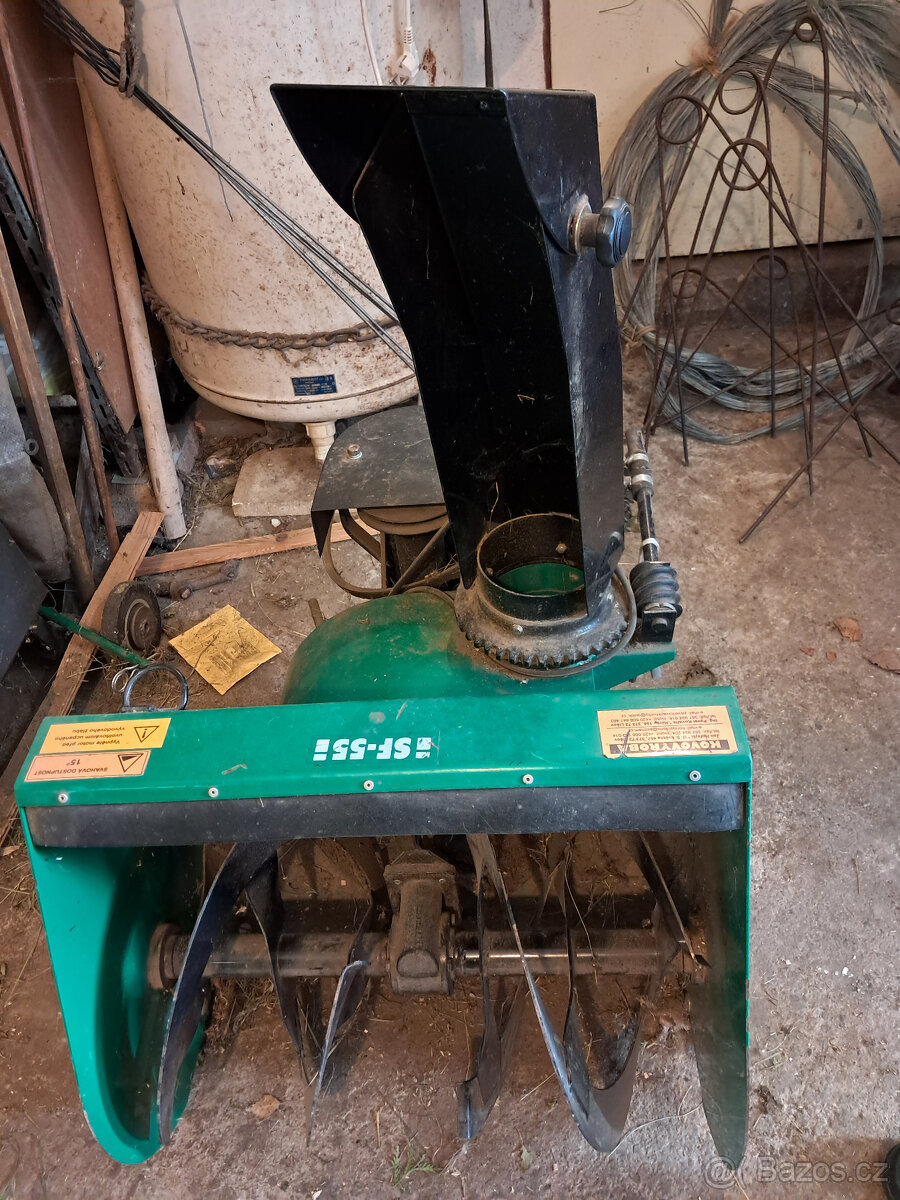 Dvoustupňová sněhová fréza SF-55 - 5