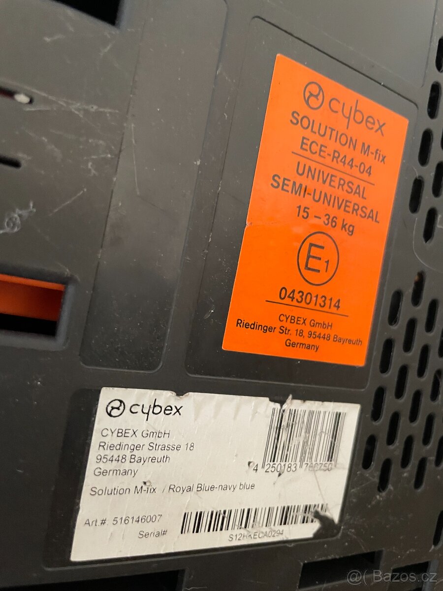Autosedačka Cybex Solution M-Fix - 5
