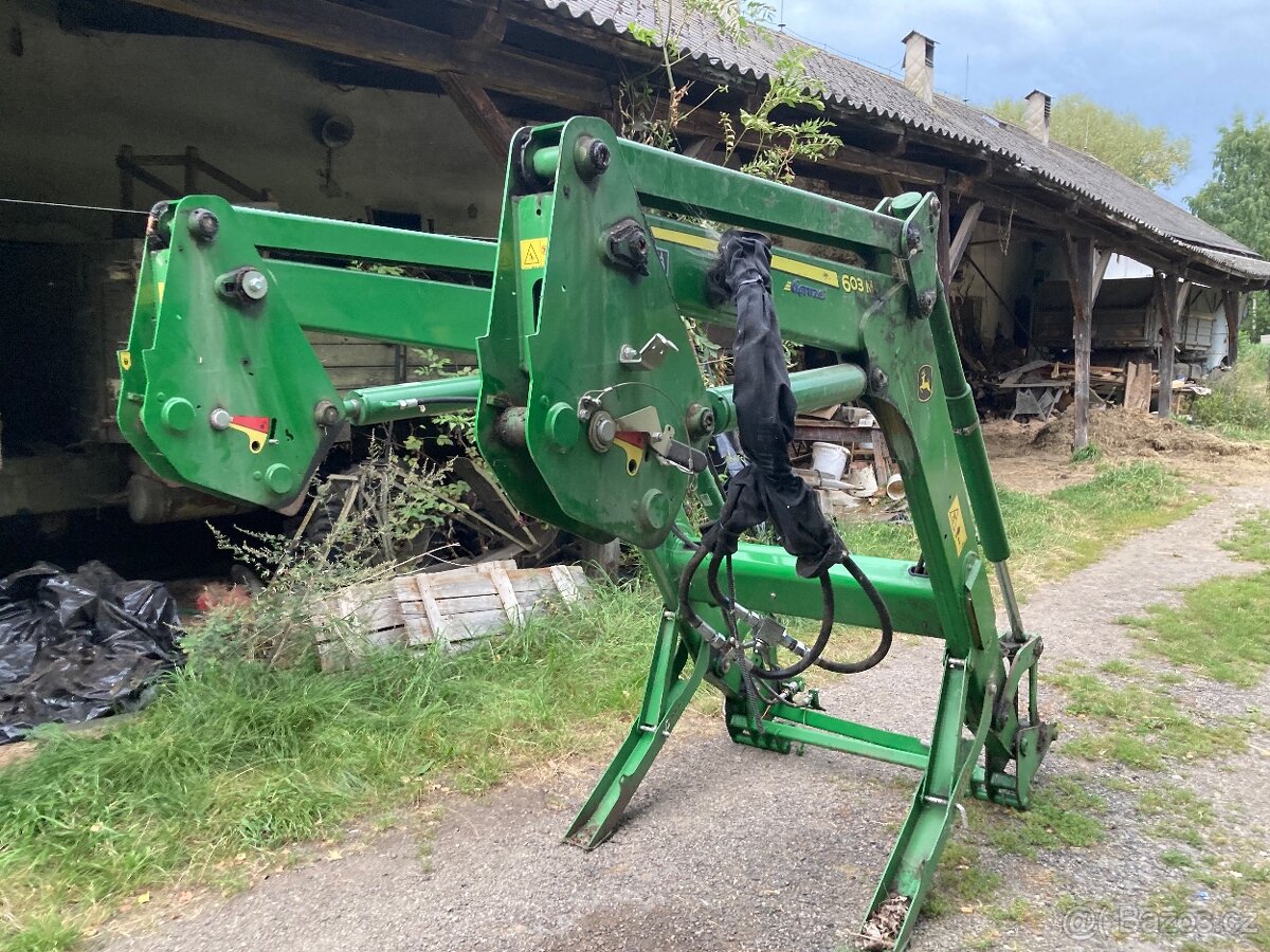 John deere 603m výložník čelního nakladače - 5