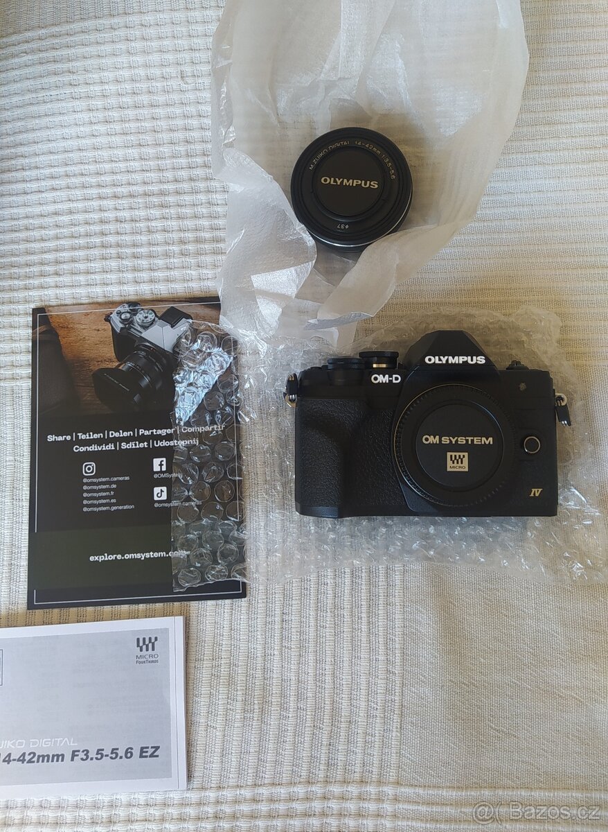 Olympus E-M10 MK4 + 14-42 EZ – NOVÝ, v záruce - 5