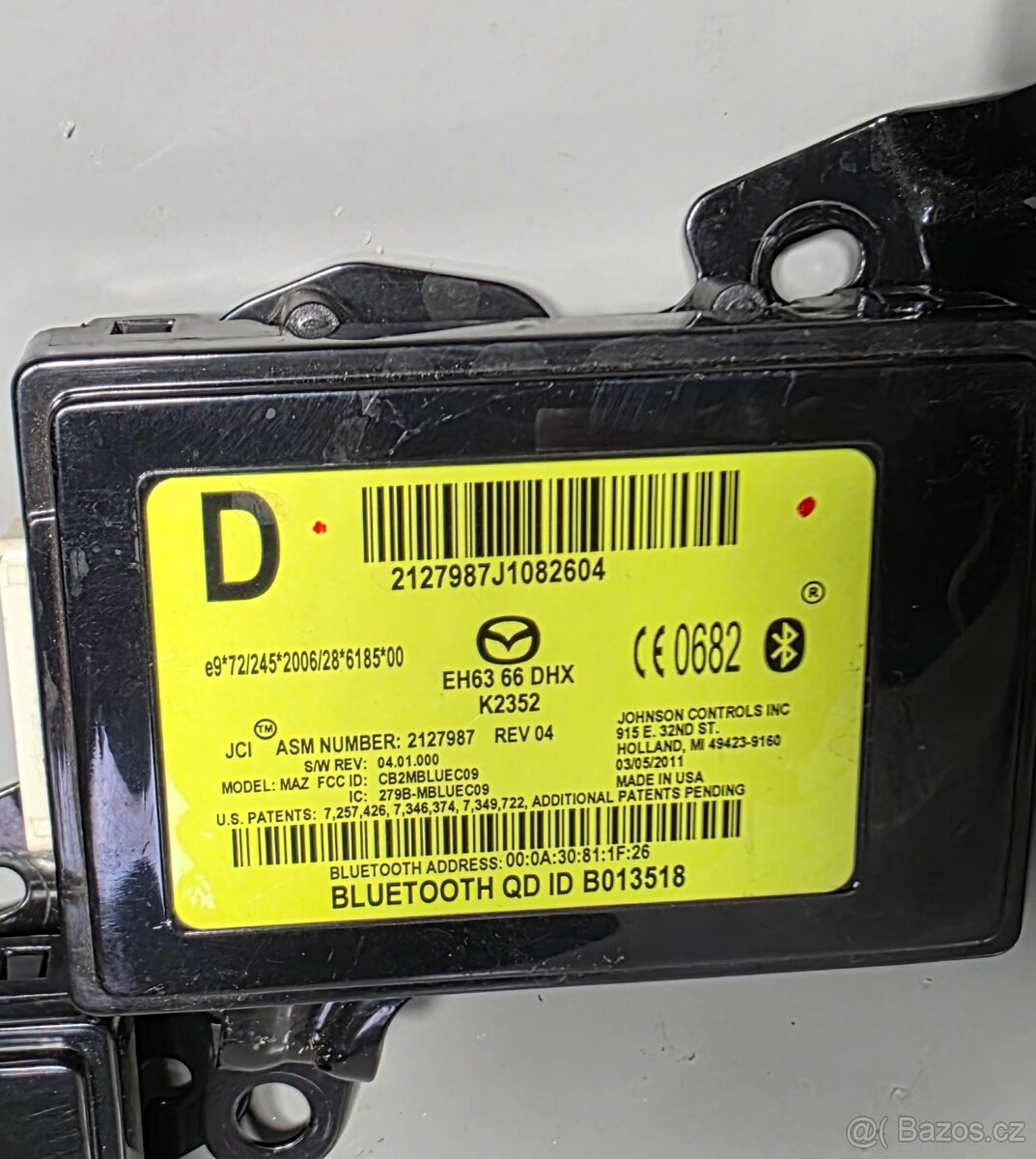 Mazda cx-7 řídící jednotka bluetooth - 5