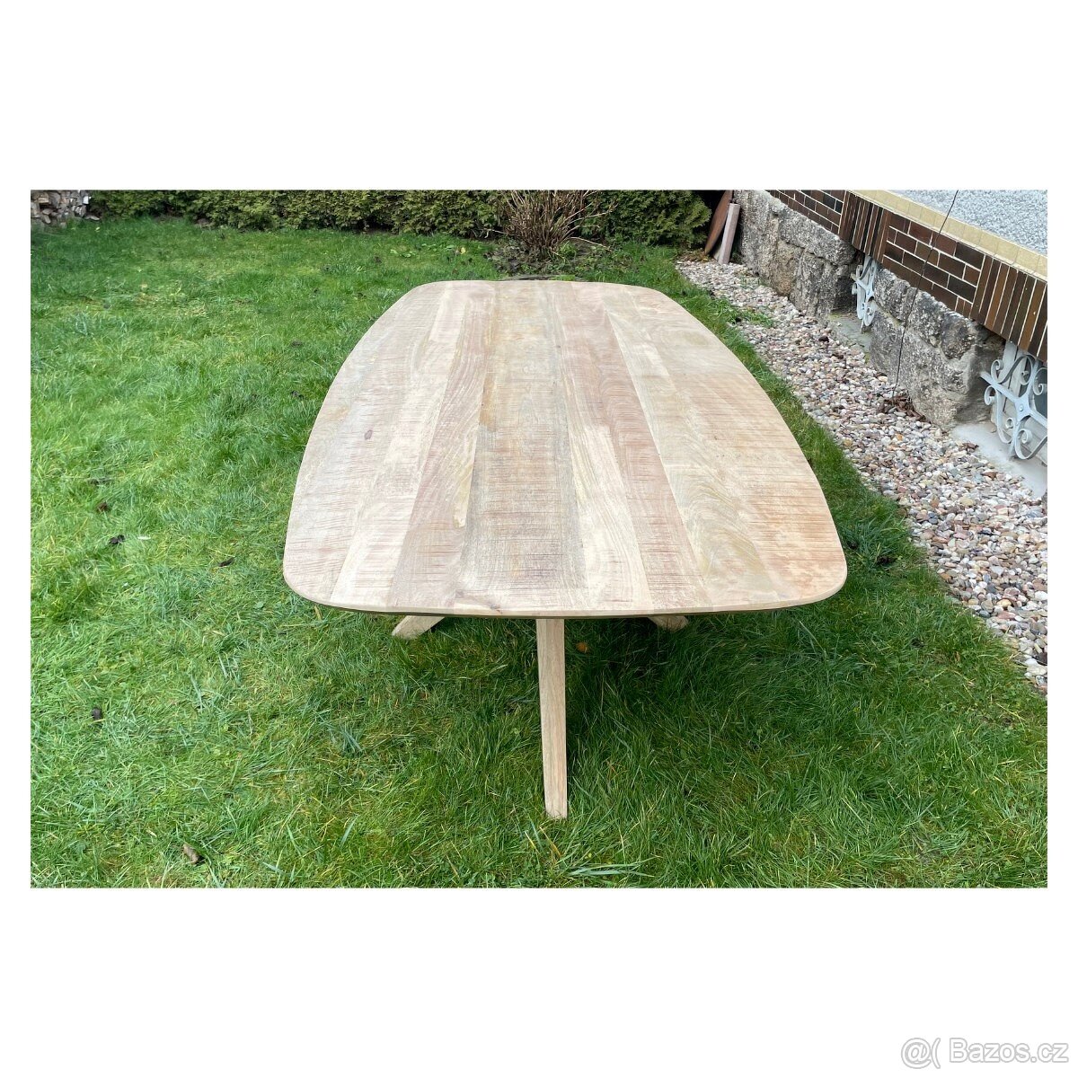 Masivní jídelní stůl - Bora 220 cm - 5