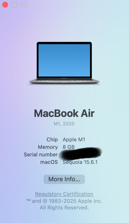 MacBook Air M1 2020 – 8 GB RAM, 256 GB, pěkný stav - 5