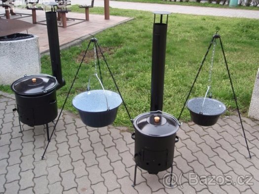Kotlík na trojnožce - různé objemy - 5