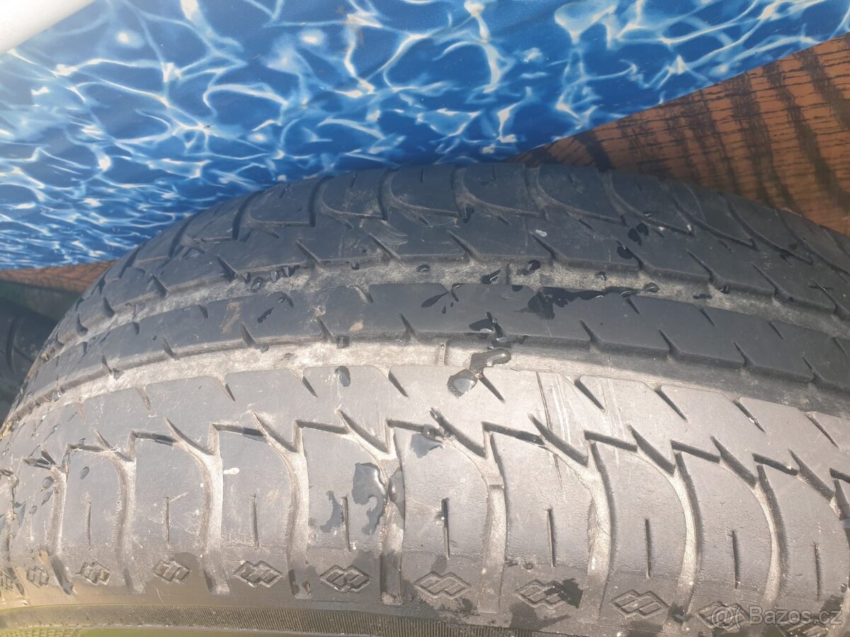 Prodám sadu plechových kol - 5