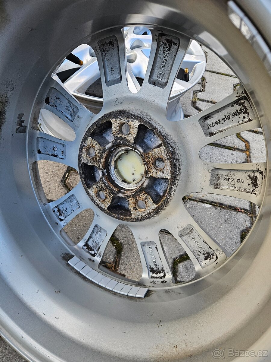 Disky Originální Mazda 5x114 16" - Top stav - 5