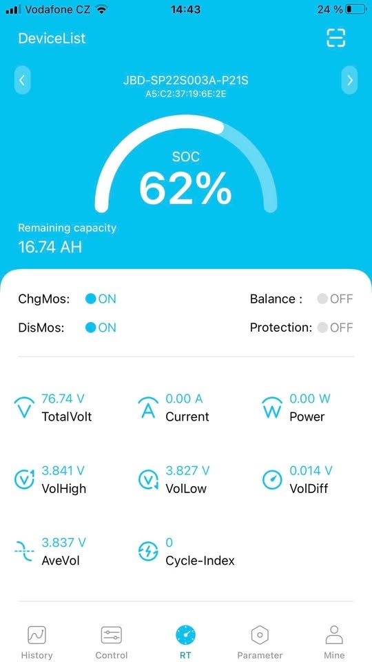 Nová Lithiová baterie 72V 27Ah se smart BMS XT90 - 5