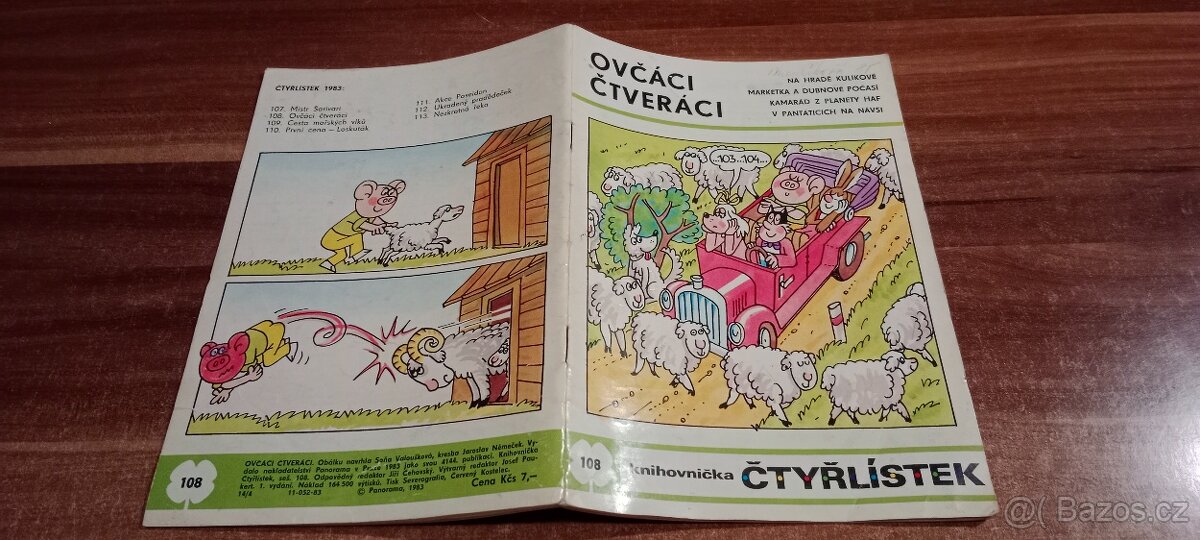 Čtyřlístek č. 107 - 115. Ročník 1983 - 5