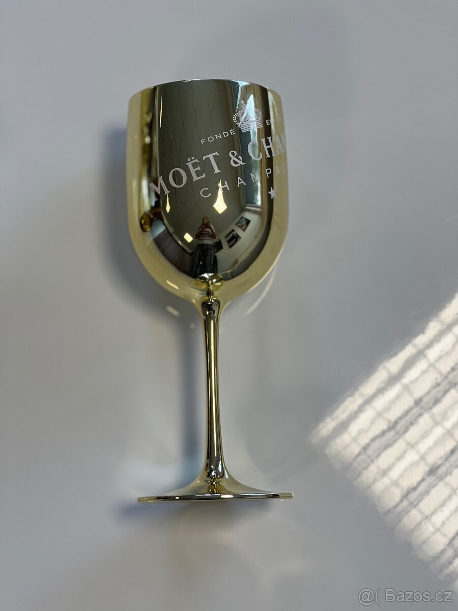 GOLD Moët&Chandon skleničky - 5