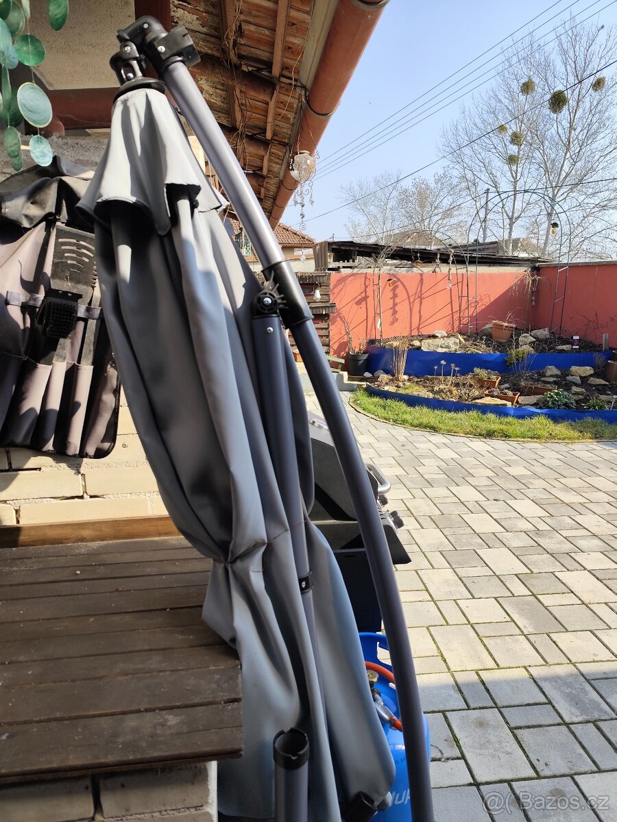 zahradní deštník - velké - 5