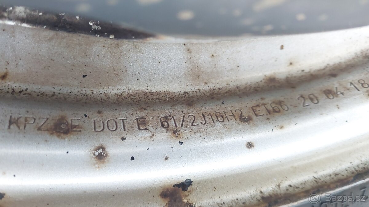 Sada 4x Kol Renault Master 215/65R16C - 5