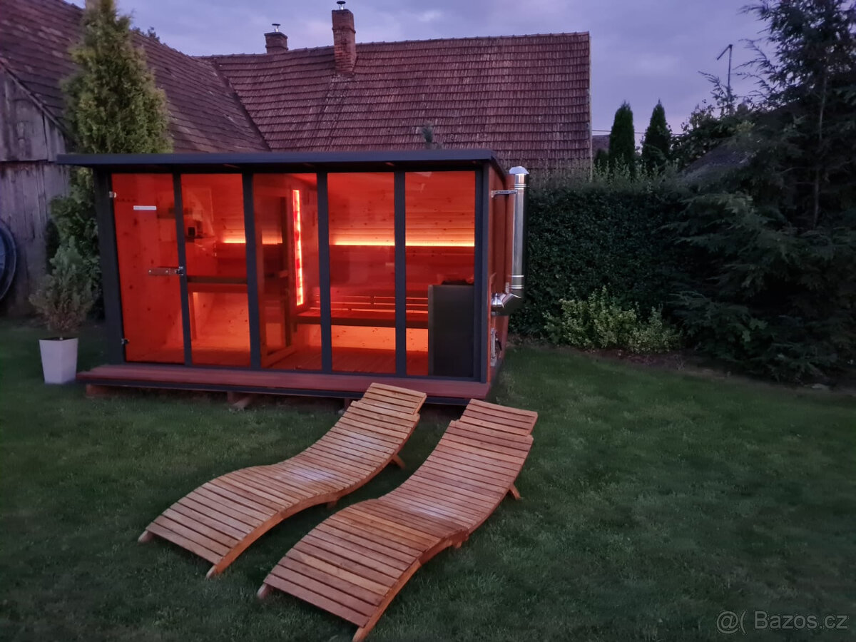 Panoramatická sauna Horizont M5 - 5