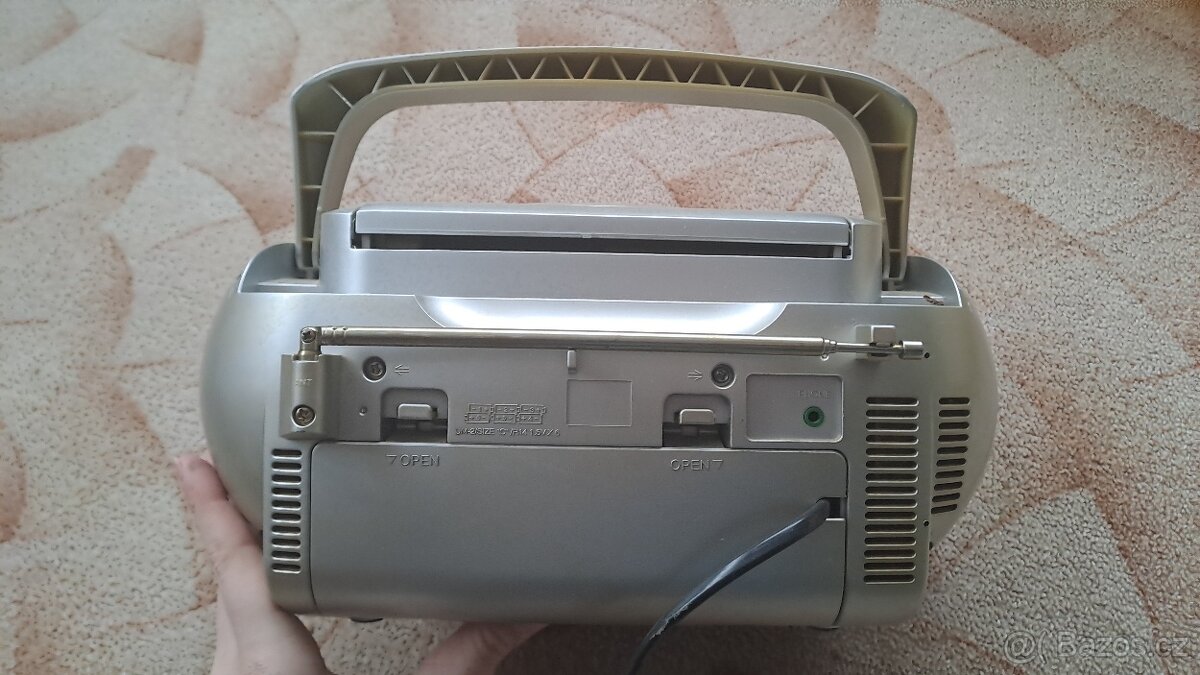 radiomagnetofon s CD přehrávačem - 5