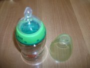 4x lahvička NUK FIRST CHOISE + 2x silikonová savička - 5