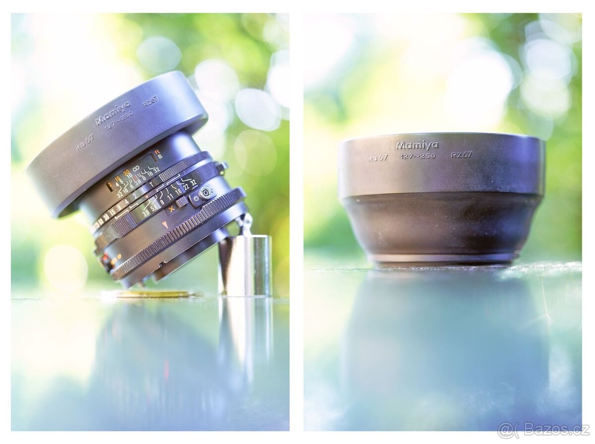 Středoformát Mamiya RB67 Professional S + Sekor C 127mm + Př - 5