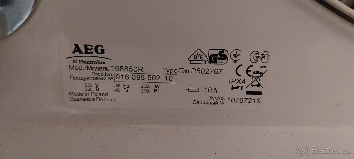 AEG Elektrolux Lavatherm T58850R - 5