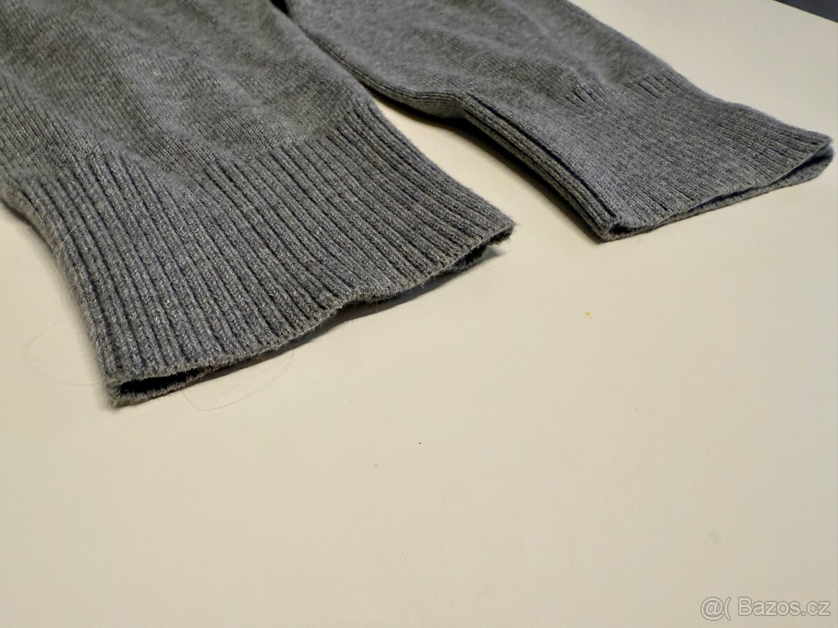 Šedý svetr Tommy Hilfiger L TOP - 5