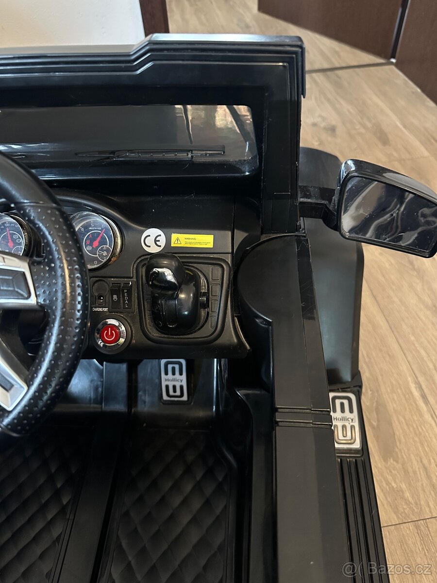 Elektrické auto mercedes 6x6 s dvěma baterii - 5