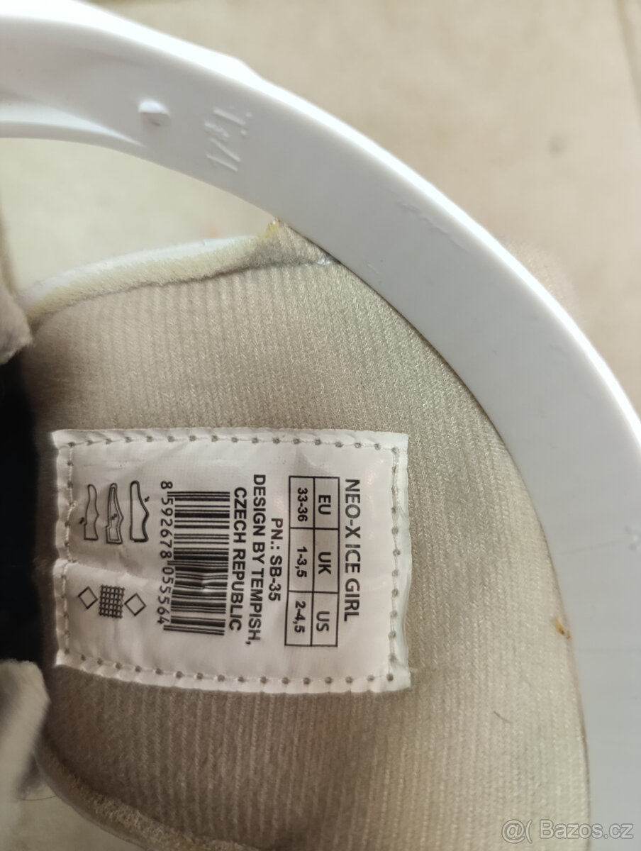 Dětské nastavitelné brusle velikost 33-36 EU - 5