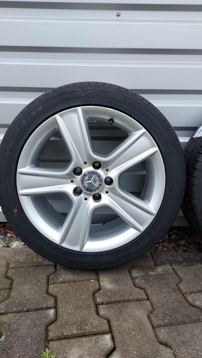 Alu kola 17 " orig M.Benz 5x112 dvou Rozměr - 5