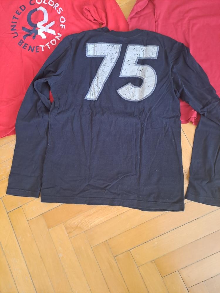 3x Dětské tričko s dl. rukávem Benetton vel.164 - 5