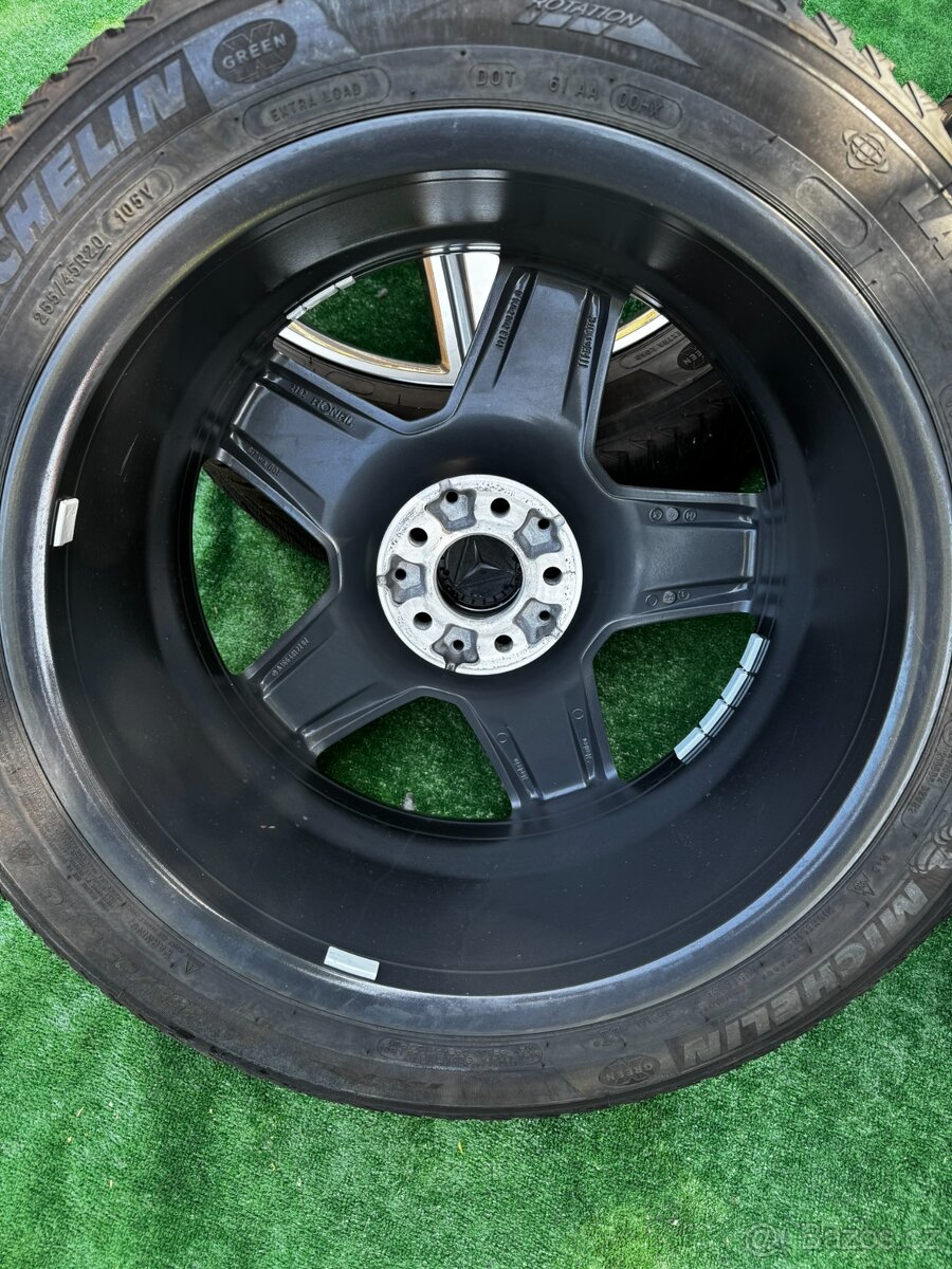 Originál alu kola Mercedes 5x112 R20 zimní - 5