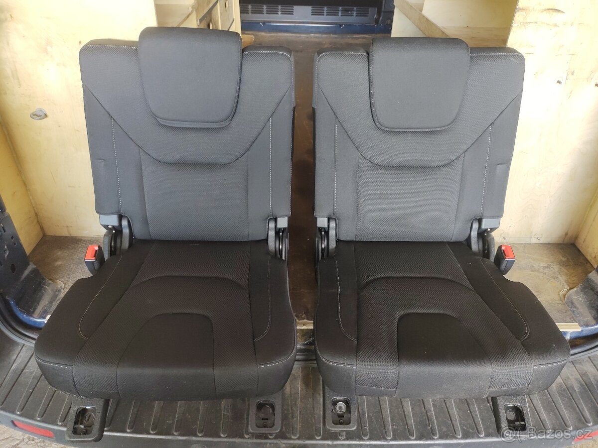 Ford Smax sedačky přední a třetí řada - 5