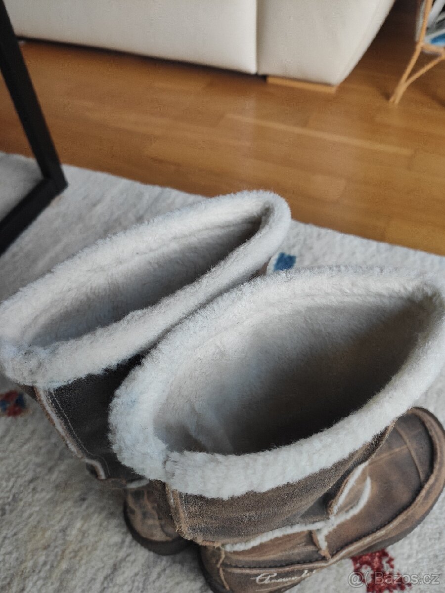 Kozačky kožené Panama Jack velikost 39 - 5