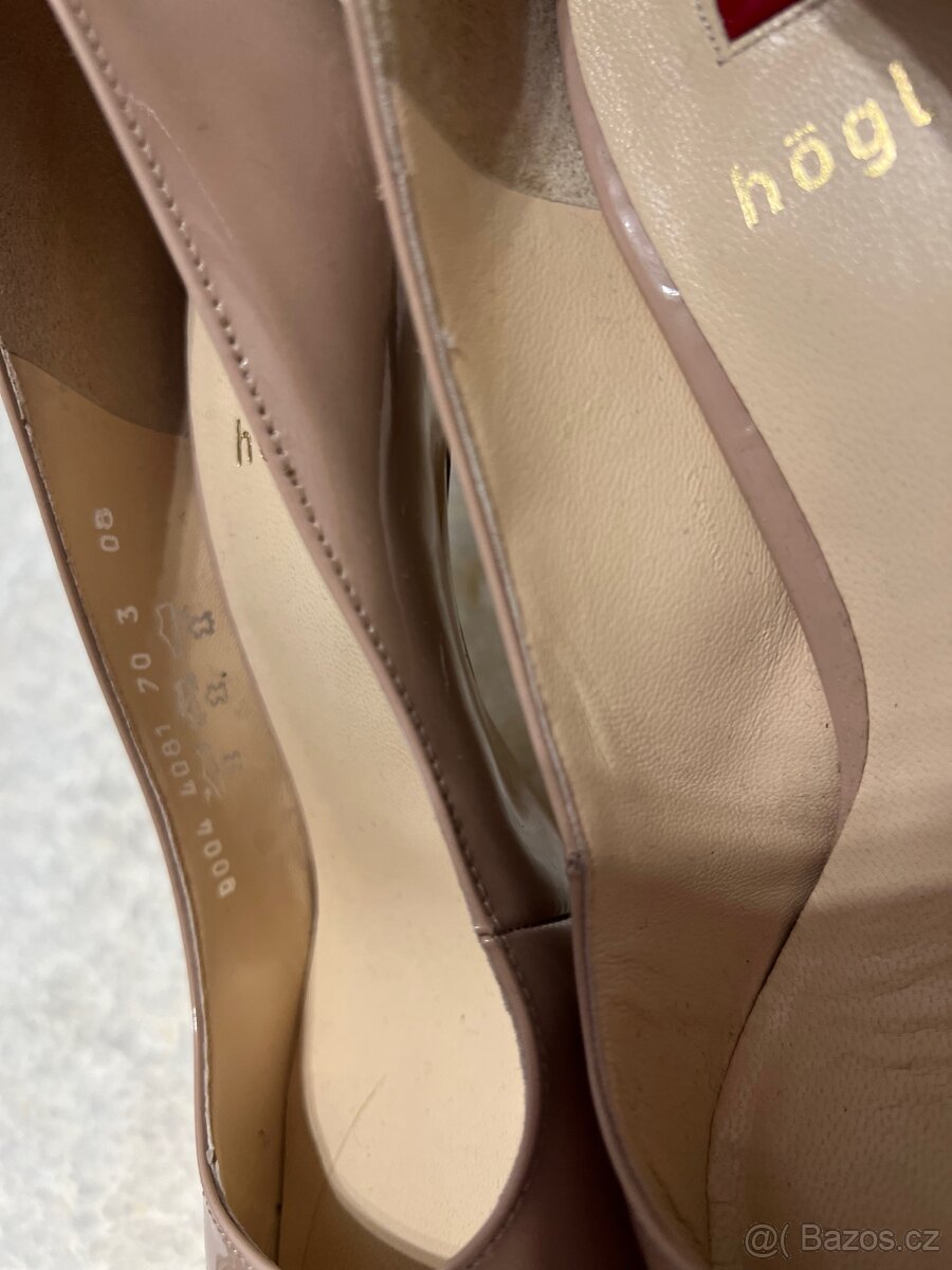 Högl kožené lodičky vel 36 - 5