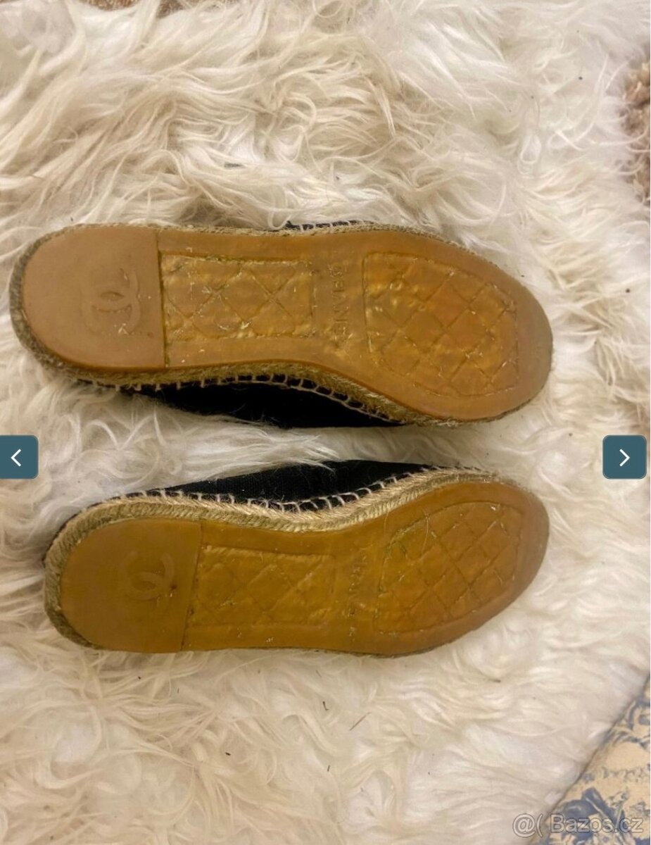 Espadrilky CHANEL vel.38, ÚČET - 5
