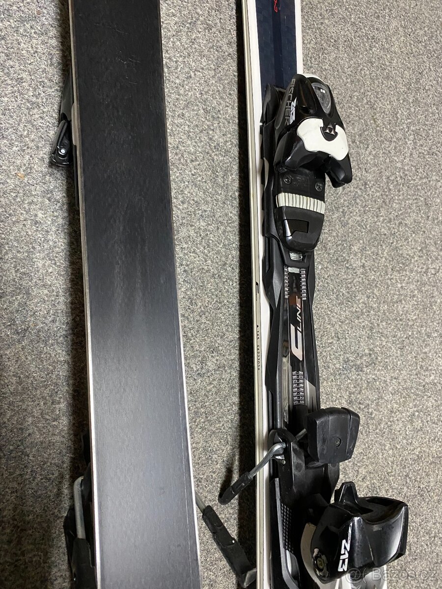 SLALOM/SJEZDOVÉ LYŽE FISCHER CARBON LINE PIONEER 165 cm - 5