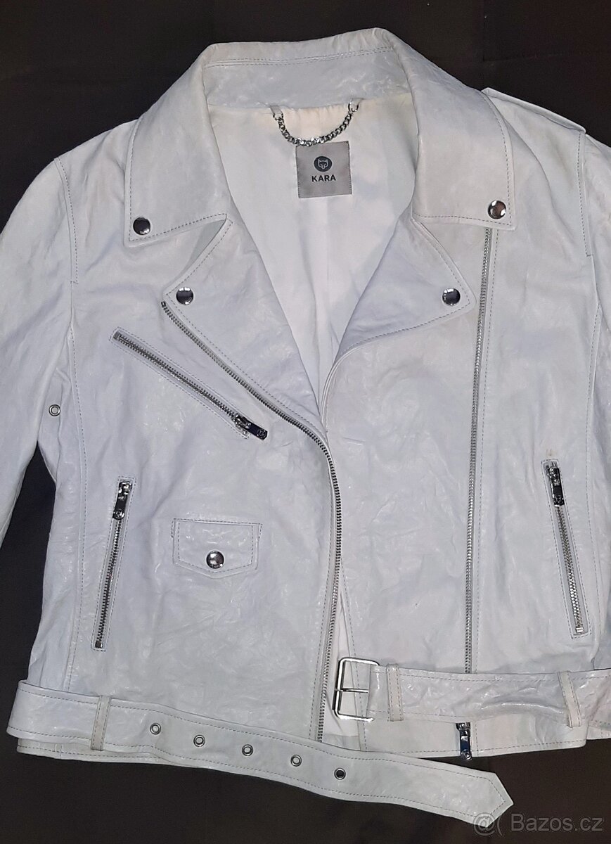 DÁMSKÁ KOŽENÁ BUNDA KARA - 5