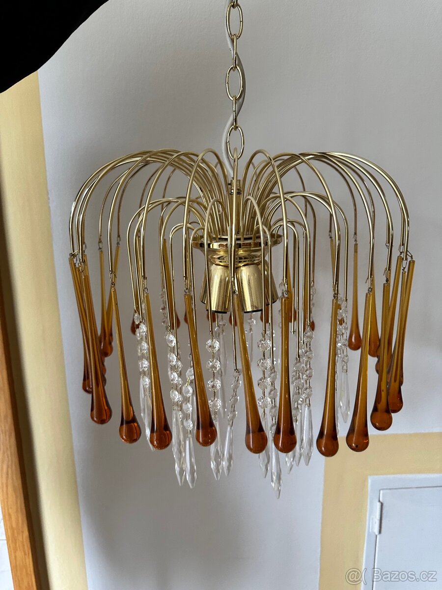 Křištálový lustr Murano - 5