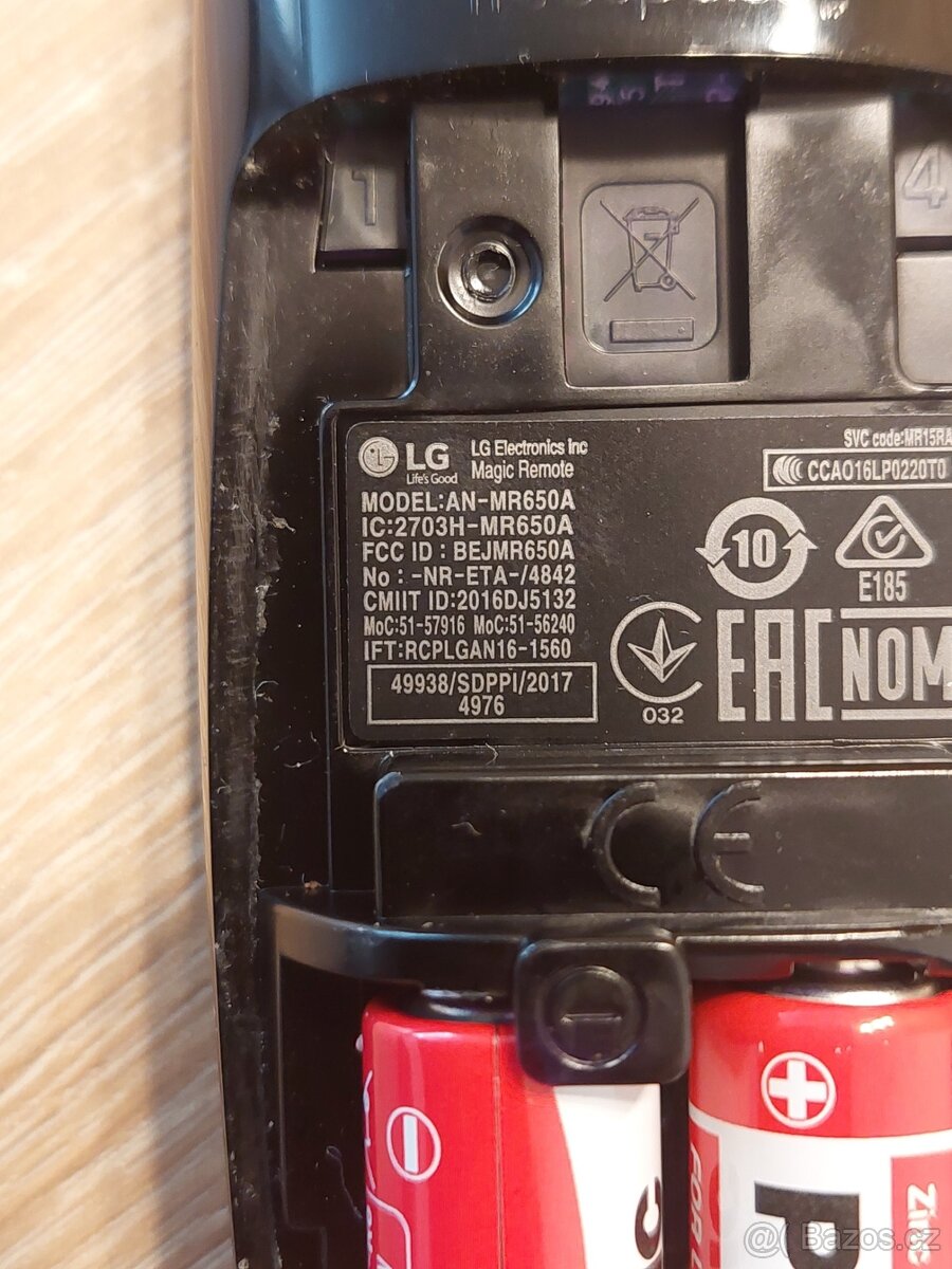 Dálkový ovladač LG AN-MR650A - 5