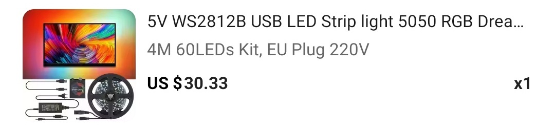 LED pásek za TV (jako Philips Ambilight) - 5