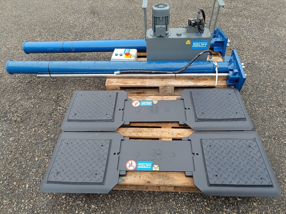 Dvousloupový podlahový zvedák maha nussbaum - 5