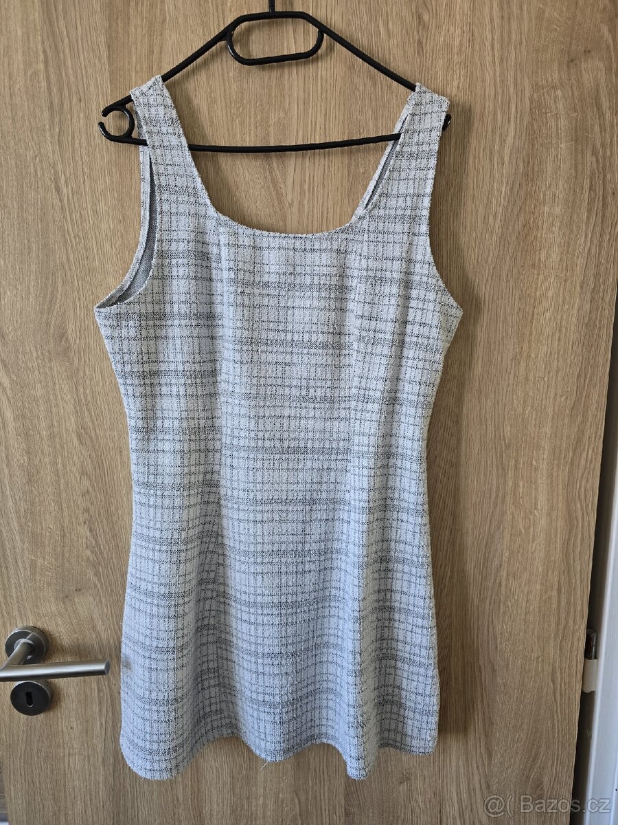 Dámský kostým šaty a sako vel. L - 5