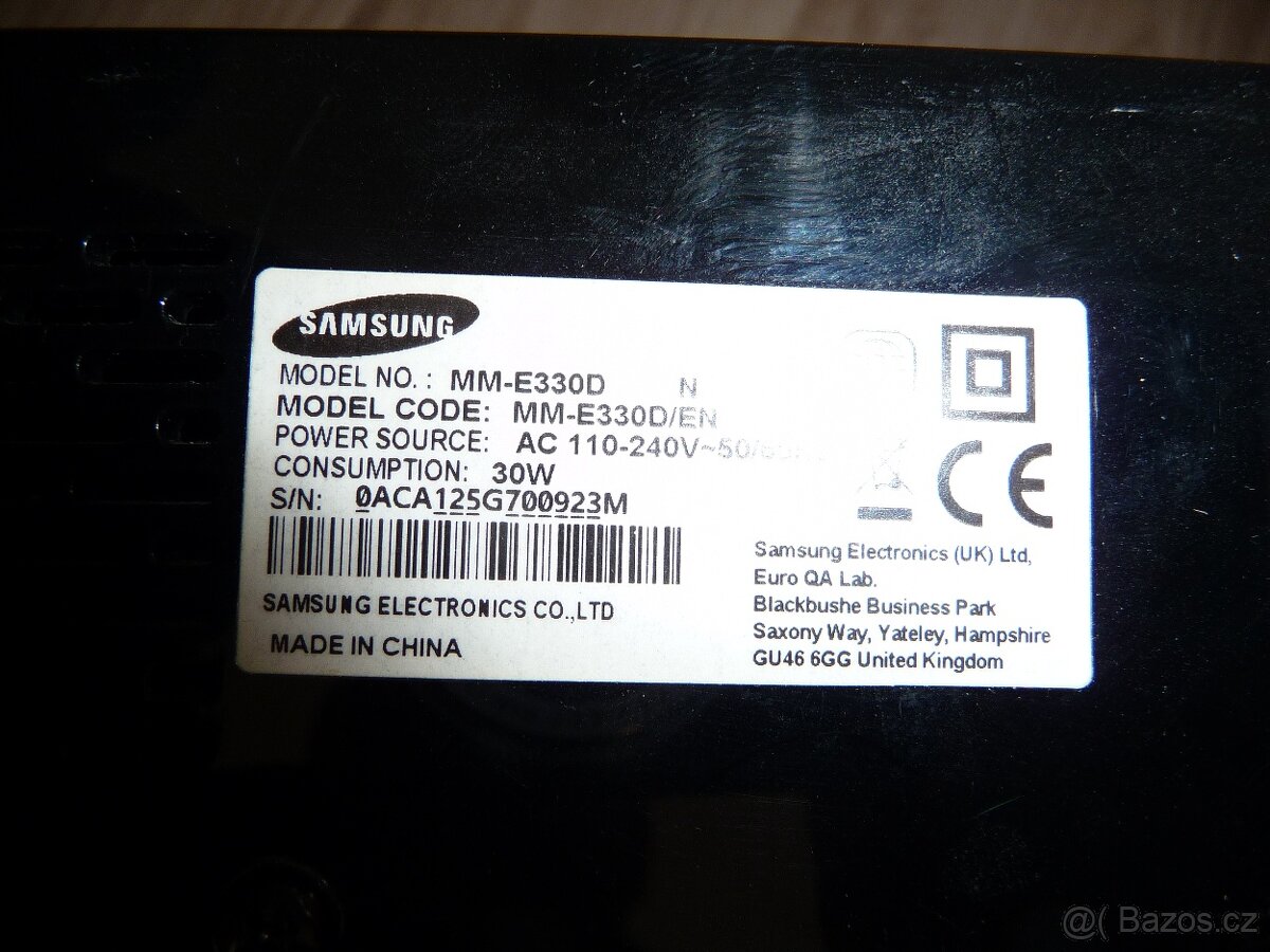 Mikrosystém Samsung MM-E330D - 5