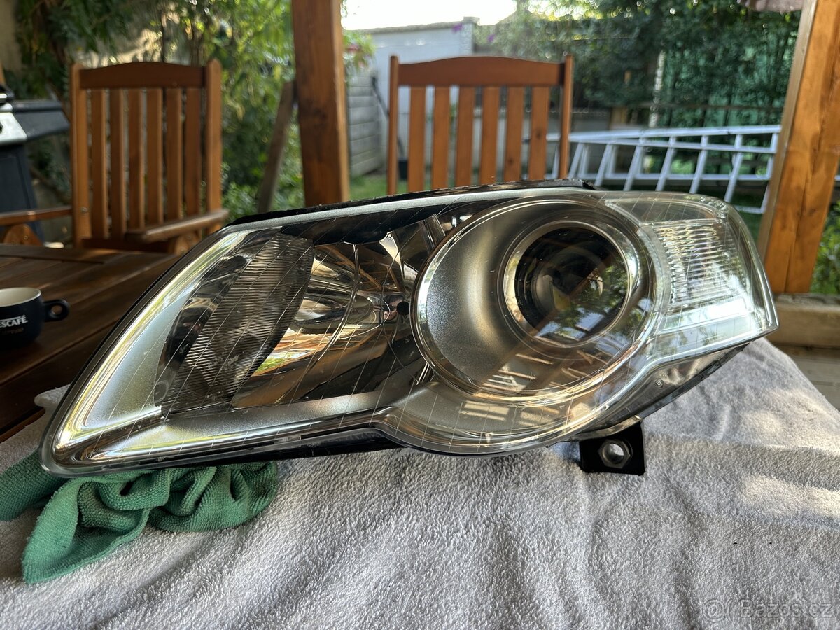 BiLed světla na VW Passat B6 - 5