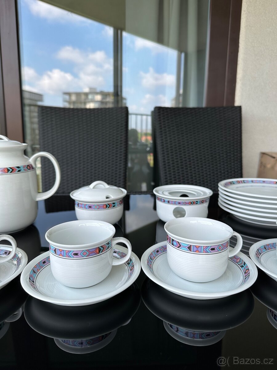 SERVIS Thomas GERMANY (VILLEROY & BOCH), KÁVA, 6 OS, 23 dílů - 5