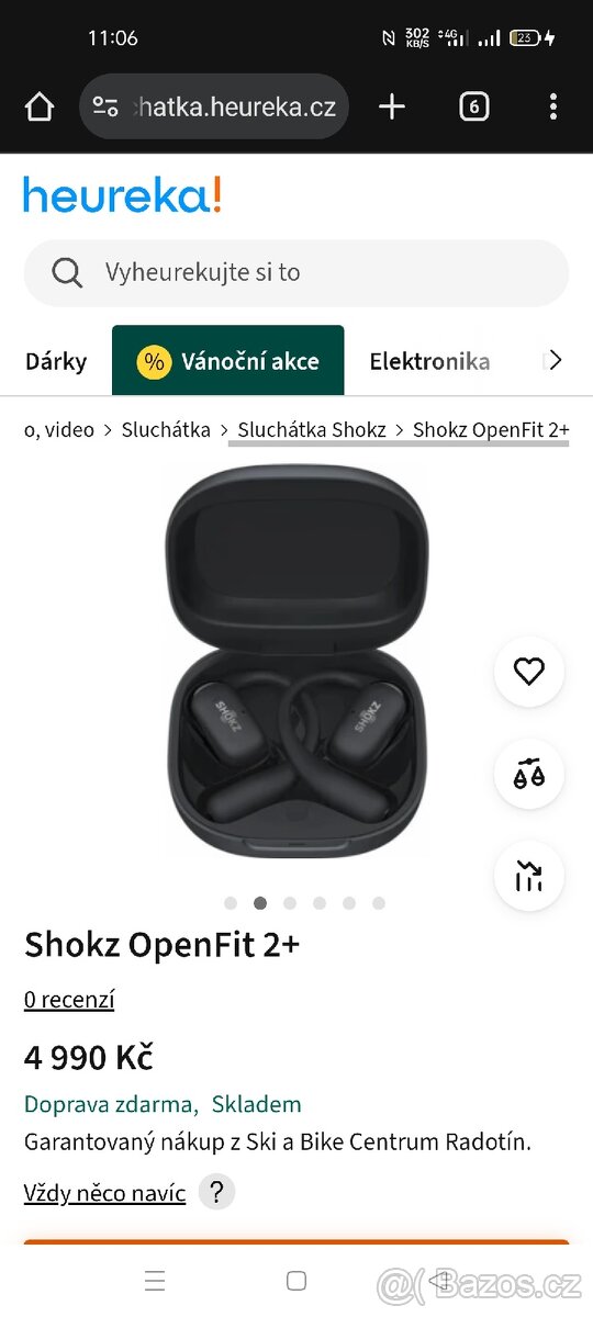 Sluchátka Shokz - 5