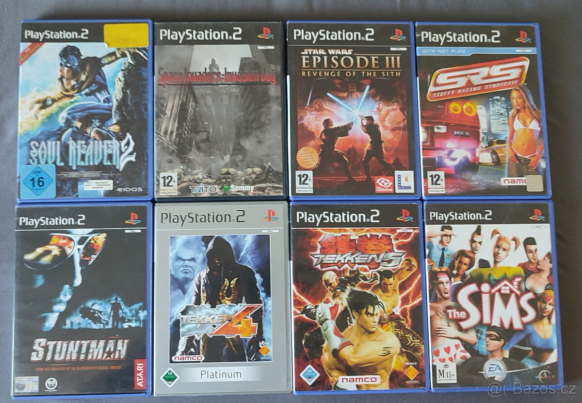 PS2 hry - resident evil, half-life, tekken a další - 5
