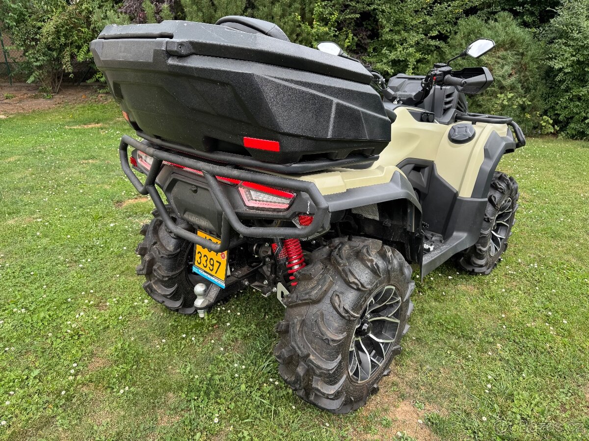 Čtyřkolka LONCOIN Xwolf 700i 4×4BAHENNÍ VERZE - najezd 142km
