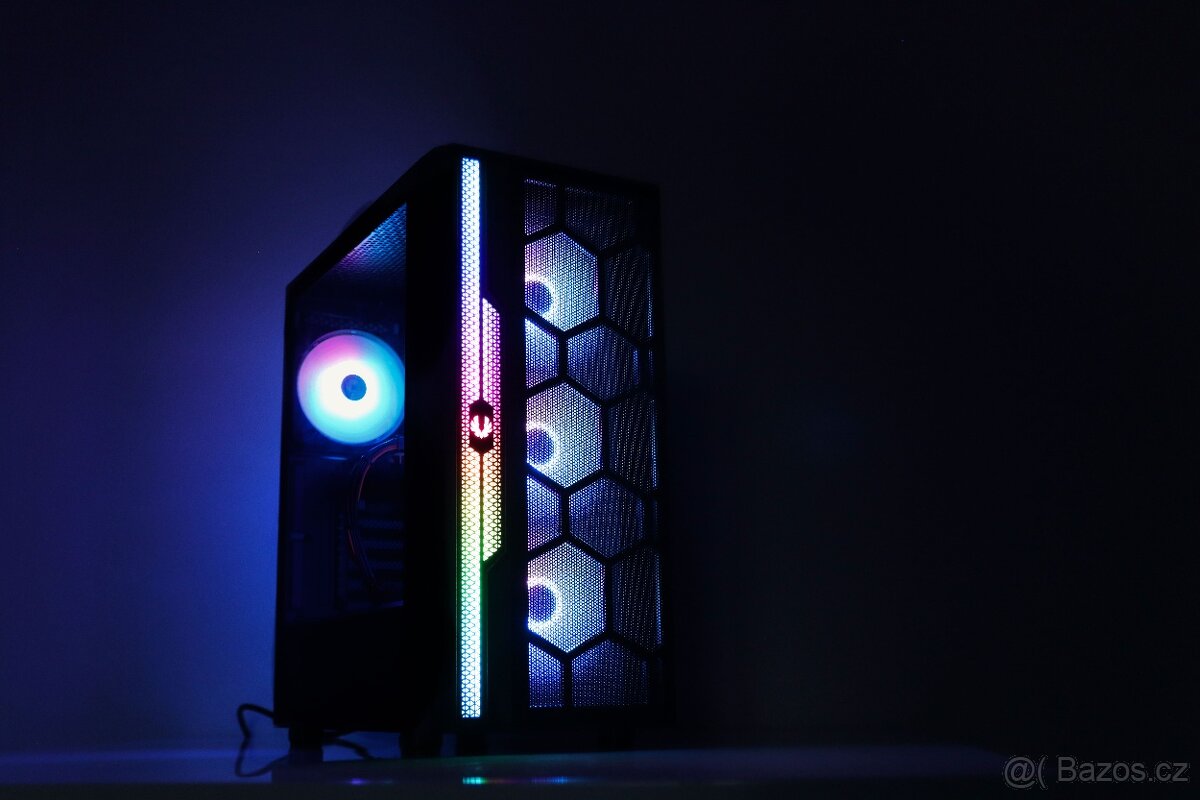 Herní počítač - Intel i7 | RX 570 8GB | 16GB GB RAM / 12m zá - 5