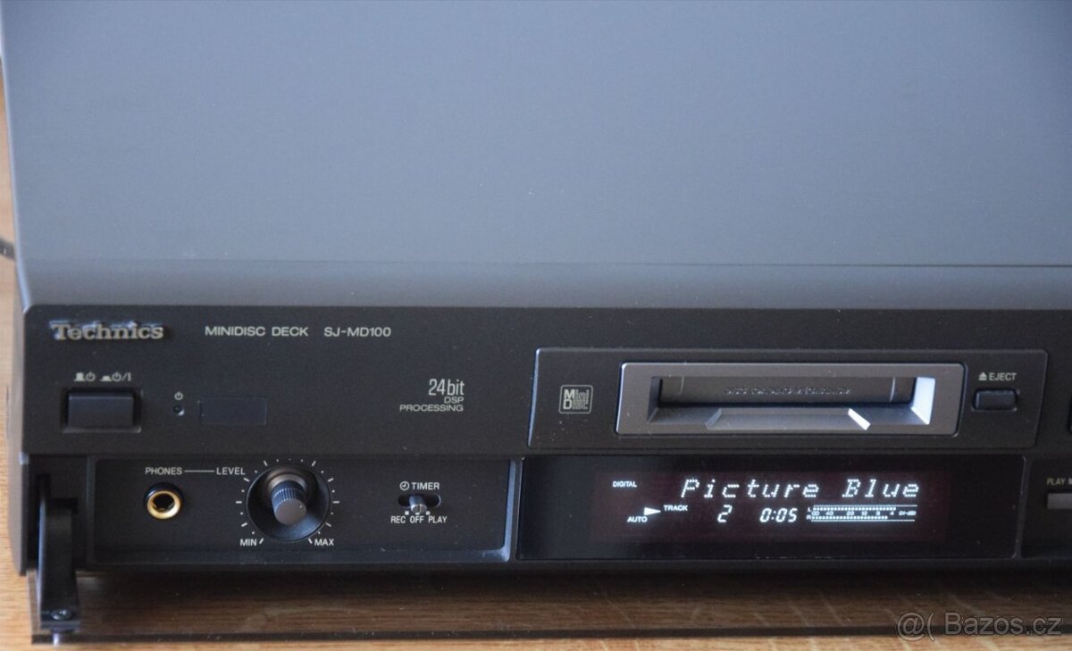Minidisc TECHNICS SJ-MD100, nové DO, manuál, MD disky - 5