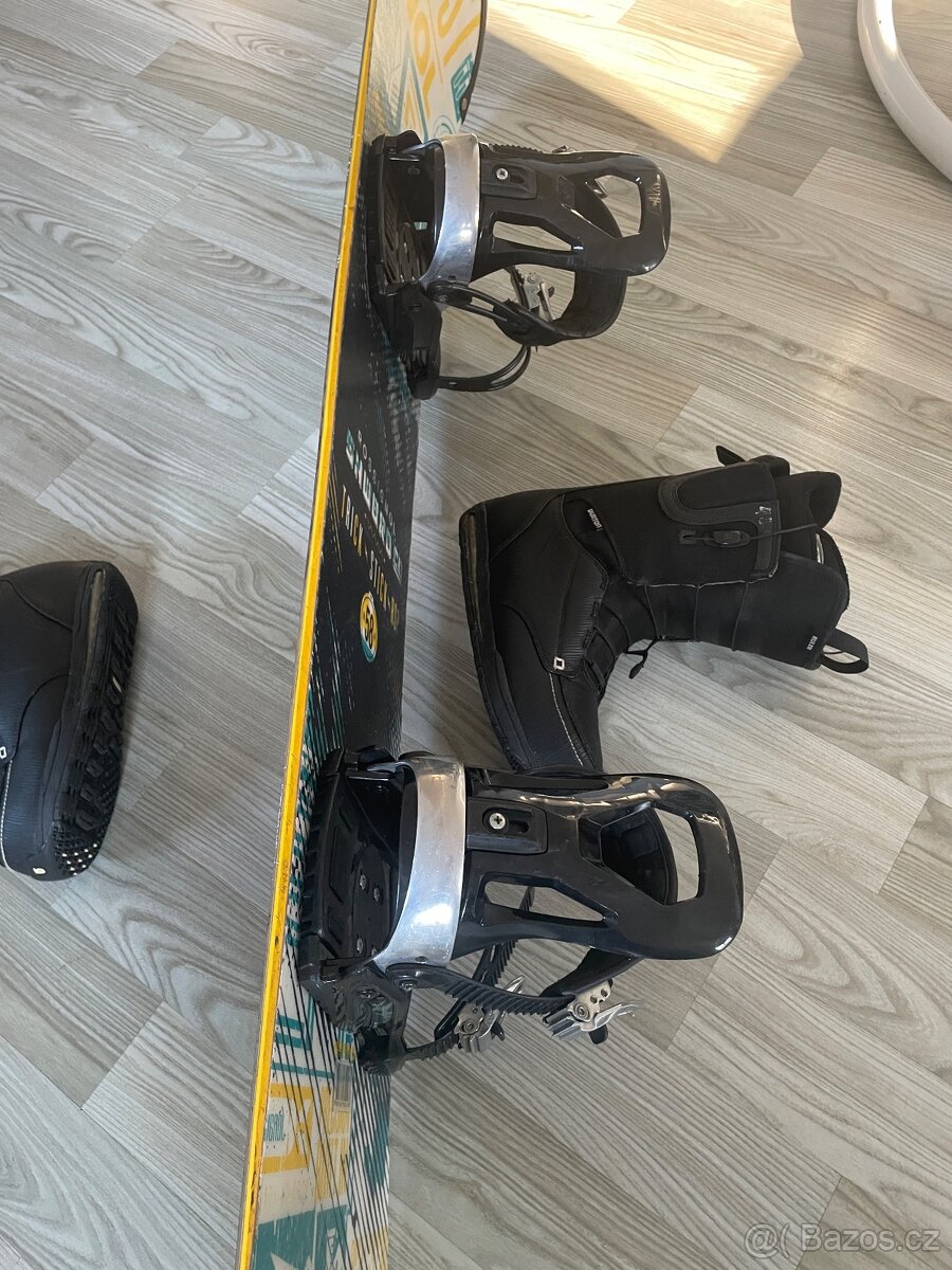 Snowboard Rossignol 158 cm + boty Burton Ruler 41-42 - 5
